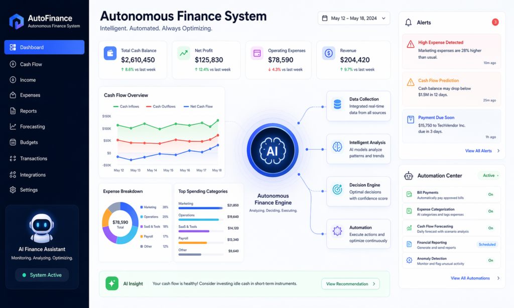 Autonomous Finance System